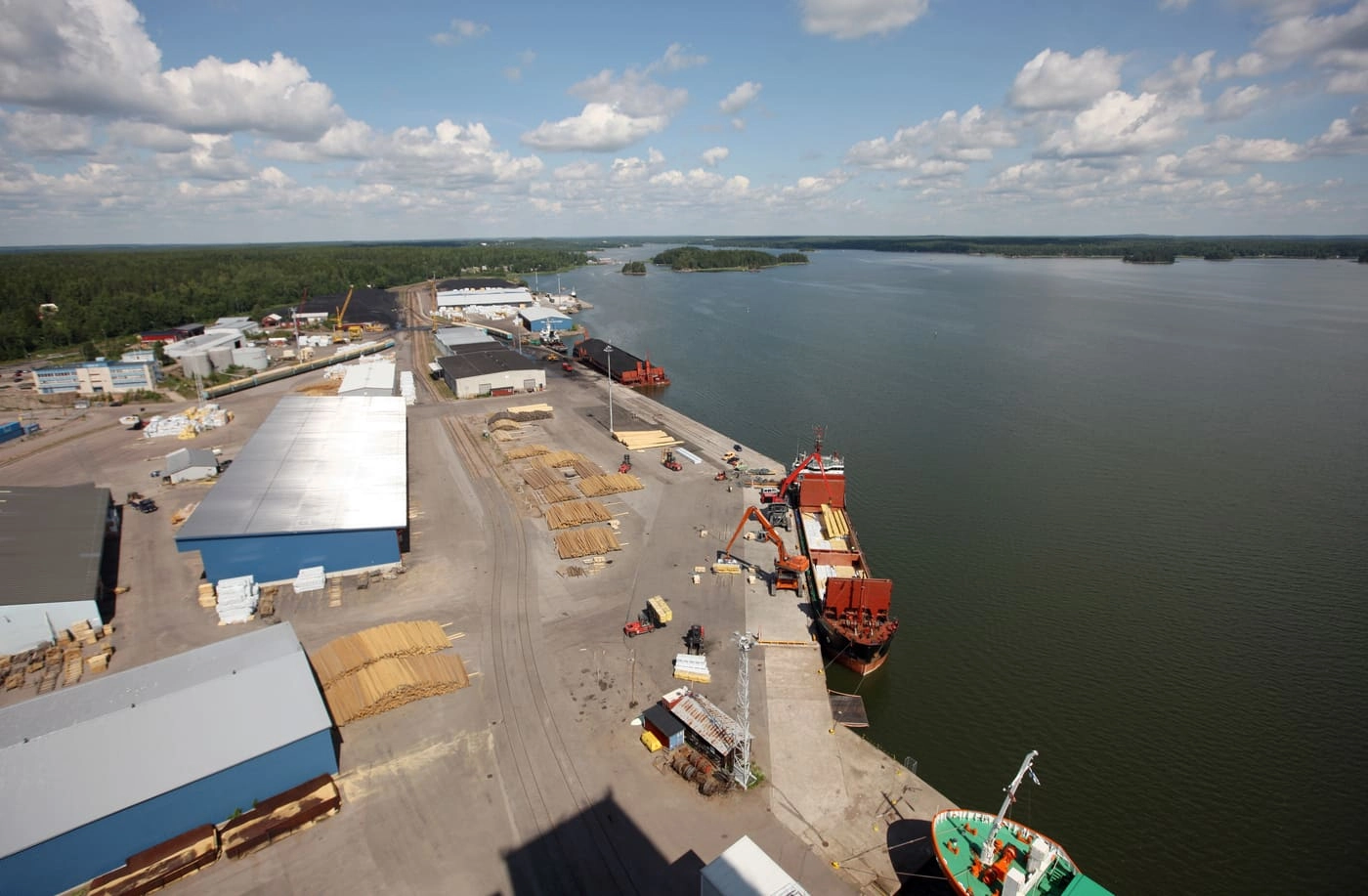 Nordström Group operations at the port